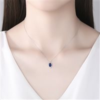 Collier Gaurosa Femme Fantasy in Argent Zirconia SN591 - SN591